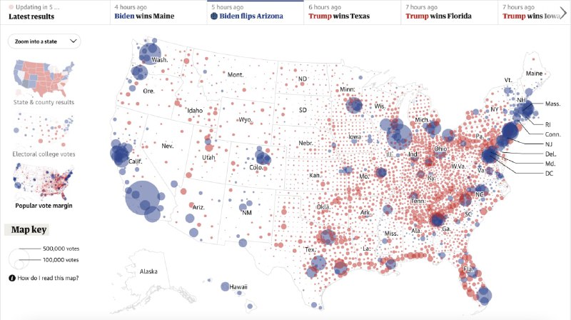 美国2020大选结果可视化页面Wikipedia 2020 United States elections, presidential resultsABC Election 2020 Results and Live Updates NPR 2020 Election Results LiveThe Economist The US 2020 election results Graphic detailFT Biden vs Trump