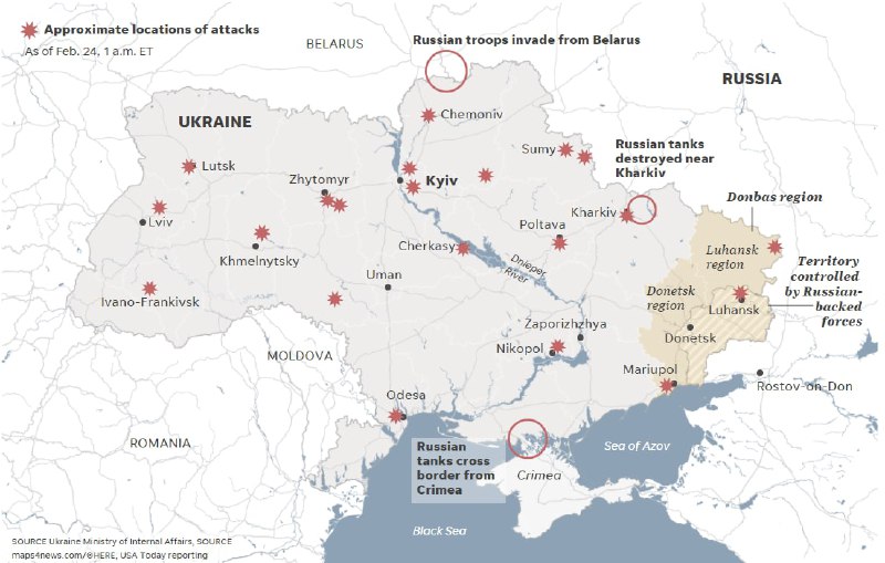 🇺🇦 Visualization coverages of the Russian invasion of Ukraine in 2022Bloomberg - A Visual Guide to the Russian Invasion of UkraineThe Guardian - Russia’s war on Ukraine explained